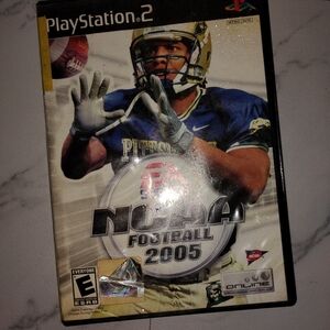 N C AA Football 2005 PlayStation 2 Game C D